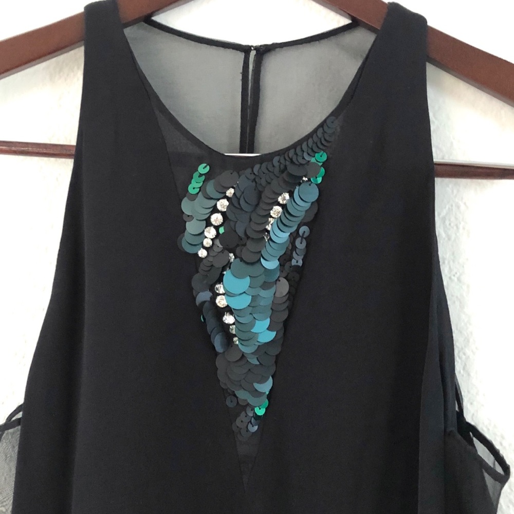 NEW 3.1 Phillip Lim Silk Sequin Embellished Front Dress - Picture 12 of 16